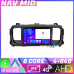 Edotec Navigatie Android Citroen Jumpy, Toyota Proace, Peugeot Traveller 4GB+64GB (NAV2-9-4+64_v1|K-jumpy16)