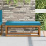 vidaXL Perna de Sezut pentru Exterior Albastru regal 111, 5 x 40 x 8 cm GartenMobel Dekor (900975)