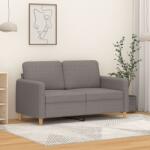vidaXL Canapea cu 2 locuri, gri taupe, 120 cm, material textil GartenMobel Dekor (359477) Canapea