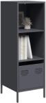 vidaXL Dulap înalt, antracit, 35x39x103, 5 cm, otel GartenMobel Dekor (851378) Comoda