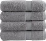 vidaXL Prosoape de maini premium SOLUND 4 buc gri 50x100cm 600gsm GartenMobel Dekor (137306) Prosop