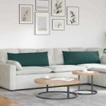 vidaXL Perne pentru canapea Verde închis tesatura GartenMobel Dekor (42013787)