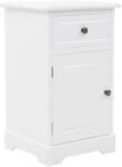 vidaXL Noptiera, MDF si lemn de pin, 35 x 32 x 59 cm GartenMobel Dekor (245757)