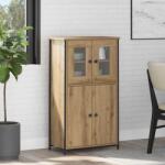 vidaXL Bufet Stejar Artizanal 62 x 32 x 106, 5 cm Lemn compozit GartenMobel Dekor (882252) Comoda