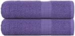 vidaXL Prosoape de mana 2 buc Violet 50x100 cm 360 g/m2 100% bumbac GartenMobel Dekor (136878) Prosop