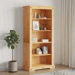 vidaXL Biblioteca 5 rafturi, 80x40x170 cm, pin mexican, stil Corona GartenMobel Dekor (243744) Biblioteca
