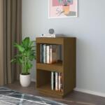 vidaXL Raft pentru carti, maro miere, 40x35x71 cm, lemn masiv de pin GartenMobel Dekor (810842) Biblioteca