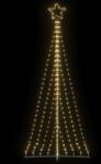 vidaXL Pom de Craciun LED 447 LED-uri Alb Cald 250 cm GartenMobel Dekor (4016432)