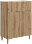 vidaXL Bufet Stejar Artizanal 66 x 34, 5 x 90 cm Lemn prelucrat GartenMobel Dekor (894644) Comoda