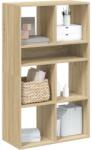 vidaXL Biblioteca, stejar Sonoma, 66x31x112 cm, lemn prelucrat GartenMobel Dekor (860303) Biblioteca