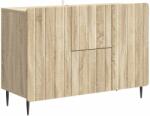 vidaXL Bufet cu sertar Stejar Sonoma 89 x 34, 5 x 62 cm Lemn prelucrat GartenMobel Dekor (894427) Comoda