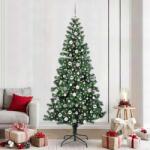vidaXL Pom de Craciun artificial pre-iluminat cu 300 LED Verde 240 cm GartenMobel Dekor (3396790)