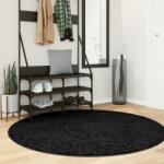 vidaXL Covor „OVIEDO, fire scurte, negru, Ø 160 cm GartenMobel Dekor (375568) Covor
