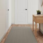 vidaXL Covor traversa cu aspect sisal, argintiu, 80x150 cm GartenMobel Dekor (355799) Covor