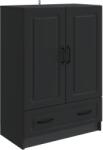vidaXL Bufet cu sertar Negru 66 x 34, 5 x 92 cm Lemn prelucrat GartenMobel Dekor (895816) Comoda