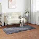 vidaXL Covor din Lana Faux Tafalla Antracit 80 x 150 cm Poliester GartenMobel Dekor (42021588) Covor