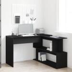 vidaXL Birou Stejar Negru 200 x 50 x 76 cm Lemn compozit GartenMobel Dekor (862465)