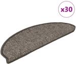 vidaXL Covorase scara autoadezive aspect sisal 30 buc. gri/bej GartenMobel Dekor (3365872) Covor