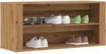vidaXL Bancheta pantofar stejar artizanal 100x35x45 cm, lemn prelucrat GartenMobel Dekor (857090) Pantofar