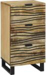 vidaXL Bufet cu sertar Maro 40 x 33 x 75 cm Lemn masiv de mango GartenMobel Dekor (4017959) Comoda