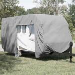 vidaXL Husa de rulota gri 670x250x220 cm Tesatura netesuta GartenMobel Dekor (4015868)