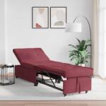 vidaXL Canapea extensibila Rosu Vin 194 x 50 x 82 cm tesatura GartenMobel Dekor (42008585) Canapea