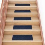 vidaXL Covorase autoadezive pentru scari, 30 buc. , 60x25 cm, dreptunghiulare, bleumarin GartenMobel Dekor (3365713) Covor