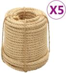vidaXL Corzi sisal, 5 buc. , 14 mm, 100 m GartenMobel Dekor (3196229)