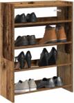 vidaXL Pantofar, Lemn vechi, 80x25x61, 5 cm, lemn compozit GartenMobel Dekor (859885) Pantofar