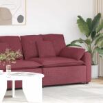 vidaXL Modul modular de capat pentru cotiera canapea cu perne 100 cm GartenMobel Dekor (4104390) Canapea