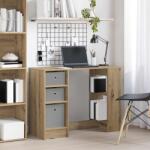 vidaXL Birou cu sertar Stejar Artizanal 100 x 40 x 75 cm Lemn compozit GartenMobel Dekor (8000459)