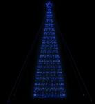 vidaXL Pom de Craciun LED 1534 LED-uri Albastru 500 cm GartenMobel Dekor (4016458)