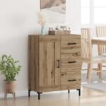 vidaXL Bufet stejar artizanal 69.5 x 34 x 90 cm Lemn compozit GartenMobel Dekor (881628) Comoda
