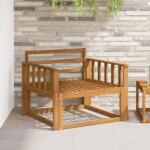 vidaXL Canapea Medie pentru Exterior Lemn Solid de Acacia natural GartenMobel Dekor (3436261) Canapea