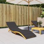 vidaXL Perna de sezlong, negru, 200x60x3 cm, textil oxford GartenMobel Dekor (314210)