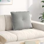 vidaXL Perna pentru spate Gri deschis 60 x 50 cm GartenMobel Dekor (42014688)
