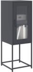 vidaXL Dulap, antracit, 36x39x107 cm, otel laminat la rece GartenMobel Dekor (853400) Comoda