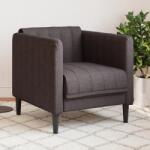vidaXL Fotoliu, maro închis, material textil GartenMobel Dekor (372598) Canapea