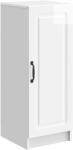 vidaXL Bufet Alb foarte lucios 33 x 34, 5 x 87 cm Lemn prelucrat GartenMobel Dekor (895749) Comoda