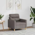 vidaXL Fotoliu canapea, gri taupe, 60 cm, material textil GartenMobel Dekor (359226) Canapea