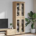vidaXL Bufet FLORIN Stejar Sonoma 60 x 35 x 182 cm Lemn compozit GartenMobel Dekor (3397906)