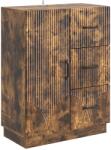 vidaXL Bufet cu sertar Stejar fumuriu 66 x 34, 5 x 87 cm Lemn prelucrat GartenMobel Dekor (895320) Comoda