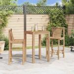 vidaXL Scaune de bar 2 buc. , bambus GartenMobel Dekor (242494)