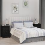 vidaXL Noptiere, 2 buc. , negru, 40x35x61, 5 cm, lemn masiv de pin GartenMobel Dekor (813708)