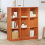 vidaXL Dulap pentru carti Maroniu cerat 104 x 33 x 110 cm GartenMobel Dekor (869874) Biblioteca