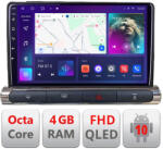 Edotec Navigatie Android Citroen C3 2017-2024 QLED 4GB RAM 64GB 4G CarPlay (Kit-c3-high+EDT-E309v3)