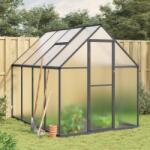 vidaXL Sere cu cadru de baza, antracit, 224x169x195 cm, aluminiu GartenMobel Dekor (4005836)