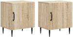 vidaXL Set 2 noptiere dormitor stejar sonoma, 43 x 34, 5 x 50 cm (894800)