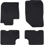 vidaXL Covor pentru masina 4 pcs Negru Cauciuc GartenMobel Dekor (42029107)