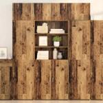 vidaXL Bufet Lemn Vechi 80 x 42, 5 x 185 cm Lemn compozit GartenMobel Dekor (3402632) Comoda